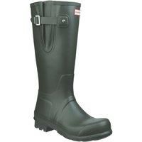 Hunter Women/'s Mens Original Side Adjustable Rain Boot, Dark Olive, 10 UK