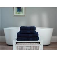 Essentials Collection 4-Piece 100% Cotton 450 Gsm Quick Dry Towel Bale - Dark Grey