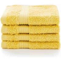 Deyongs Bliss Towel Pima Cotton 650gsm - Mustard Facecloth