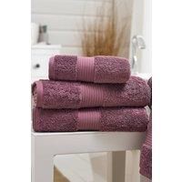 Deyongs Bliss Pima Towel (Face Cloth: 30cm x 30cm, Grape)