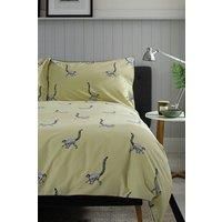 Lemur Printed Cotton Duvet Bedlinen
