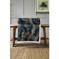 Large Fleece Sherpa Blanket Throw Soft and Warm Peacock Blue