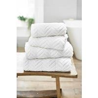 The Lyndon Co Catalonia Bath Towel Sculpted Zero Twist 650Gsm