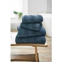 The Lyndon Co Catalonia Bath Towel Sculpted Zero Twist 650Gsm