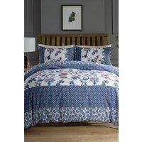 Jacobean 200 Thread Count Cotton Rich Reversible Duvet Cover Set