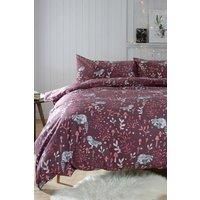 Woodland Toadstool 200 Thread Count Cotton Rich Reversible Duvet Cover Set