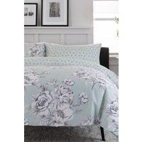 Deyongs Everyday Easycare Cotton Rich Bedding Duvet Set St George Green | Size: Single
