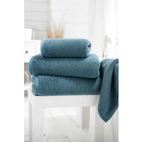 Deyongs Hotel Spa Palazzo Deluxe Cotton Towels in Teal | Size: Hand Towel