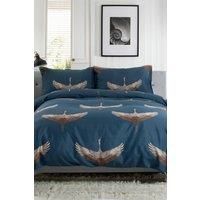 Deyongs New Stork 200 Thread Count Cotton Rich Reversible Duvet Cover Set