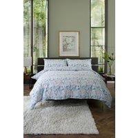 Botanical Garden Floral Pattern 100% Cotton Duvet Cover Set - Summer Inspired