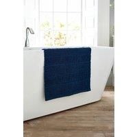 Deyongs Romeo Quik Dry Zero Twist Fast Absorbent Soft Cotton Towel (Navy, Hand Towel)