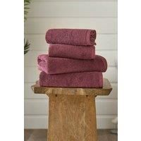 Sanremo 100% Combed Cotton Soft Absorbent Towels, 700gsm, BCI Cotton, Multiple Colors & Sizes, Bath, Hand, Face Towels - Machine Washable, Tumble Dry [Bath Towel-Burgundy]