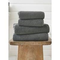 Romeo 100% Cotton Zero Twist Fast Absorbent Soft Bathroom Towels & Bath Mats