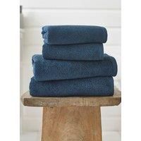 Romeo 100% Cotton Zero Twist Fast Absorbent Soft Bathroom Towels & Bath Mats