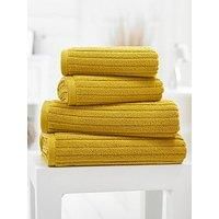 Luxury Deyongs Rialto Ribbed Towels – Zero Twist 100% Cotton