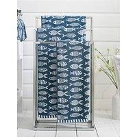 Lobster Creek Little Fish 100% Cotton Towel Collection