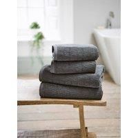 The Lyndon Company Linwood Premium Towels Ultra Soft 700GSM 100% Cotton, Soft & Absorbent in Charcoal | Size: Hand Towel