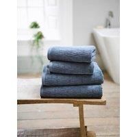 The Lyndon Company Linwood Premium Towels Ultra Soft 700GSM 100% Cotton, Soft & Absorbent in Blue | Size: Bath Sheet