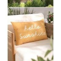 Very Home Hello Sunshine Bolster Showerproof Cushion