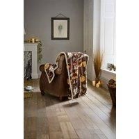 Deyongs Autumn Animals Sherpa Throw 130X170Cm