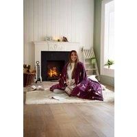 Hounds Heated Throw 140x180cm | Dog Print Electric Blanket | Luxury 500gsm Printed Coco Fleece & 300gsm Reverse | Machine Washable Heated Throw | British Design