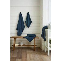 Deyongs Northmoor 100% Cotton Luxury Towels â€“ Super Soft & Absorbent in Navy | Size: Bath Sheet