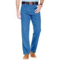 Pegasus Men/'s Denim Jean in Stretch Fabric Stylish and Flexible Pants Light Blue 34W / 31L