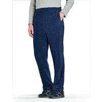 Chums Men's Polar Fleece Jogging Bottoms in Navy | Size: 52S