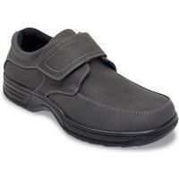 Mens Wide Fit Shoe Cushion Walk Touch Fasten With Gel Pad