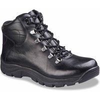 Mens Leather Waterproof Wide Fit Lace Hiker Boot by Pegasus