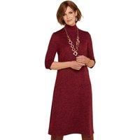 Ladies Wool Touch Turtle Neck Dress by Amber