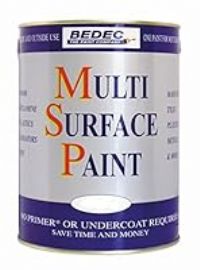 Bedec BEDE2KCR001/29 Multi Surface Paint Matt ,Dark Grey ,750 ml