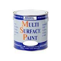 Bedec BEDE2KB0002/70 Multi Surface Paint Satin White 2.5 Litre