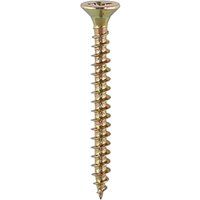 Timco SOLO YELLOW POZI COUNTERSUNK SHARP WOODSCREW WOOD SCREWS CHIPBOARD BIT