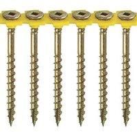 TIMco 00055COLLF ZYP Collated Flooring Screw 4.2 x 55 - Yellow (Box of 1000)