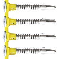 Collated Wing Tip Self-Drill Screws (Zinc) - Size: 4.8 x 44mm - 00044COLLW Pack of: 1000