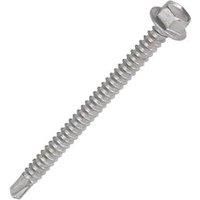 TIMco L25B Hex No.3 Self-Drilling Screw 5.5 x 25 - Silver Ruspert (Box of 100)