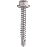 TIMco L50B Hex No.3 Self-Drilling Screw 5.5 x 50 - Silver Ruspert (Box of 100)