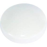 Plastic Dome Screw Cover Cap - WHITE , BLACK + BROWN- QTY of 10, 25, 50 or 100