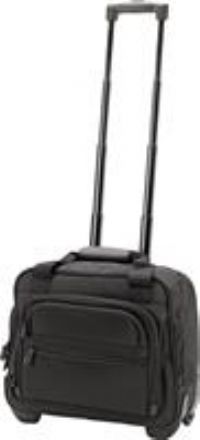 it Luggage 2 Wheel Soft Business Suitcase  Black