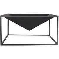 La Hacienda Cairo - Outdoor Fireplace - Durable Black Steel - Patio Heater - Garden Fire Pit - 60cm x 33cm