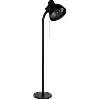Salvador Black Lamp Style Electric Heater