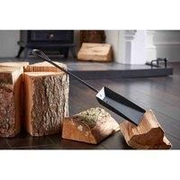 Inglenook Polished Steel Fire Shovel Black 18-Inch FIRE136