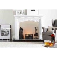 Inglenook Fire Grate Set Pewter