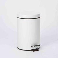3LITRE WHITE PEDAL BIN