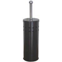 Black Stainless Steel Bathroom Toilet Brush and Holder TOIL02-B