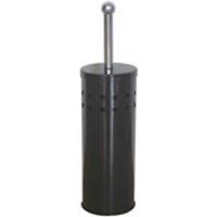 Black Stainless Steel Bathroom Toilet Brush and Holder TOIL02-B