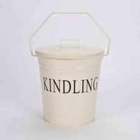 Kindling Bucket With Lid Kindle Bucket Cream Bucket & Lid Extra Large