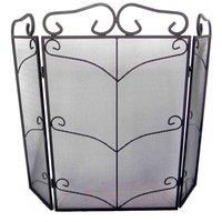 Inglenook Scroll Fireplace Guard