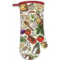 Harewood International Harewood Highlands Country Kitchen Cotton Oven Mitt Gloves